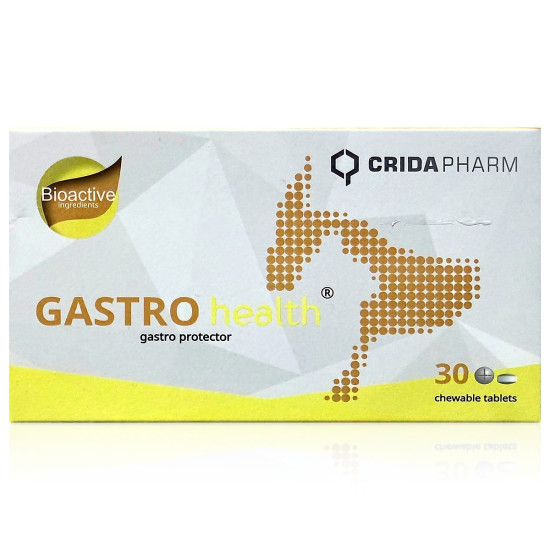 GASTRO Health – Supliment Digestiv pentru Câini și Pisici – 30 Tablete Masticabile